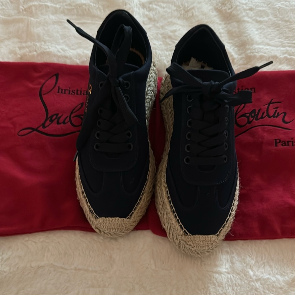 NIB Christian Louboutin Espadrille Sneakers